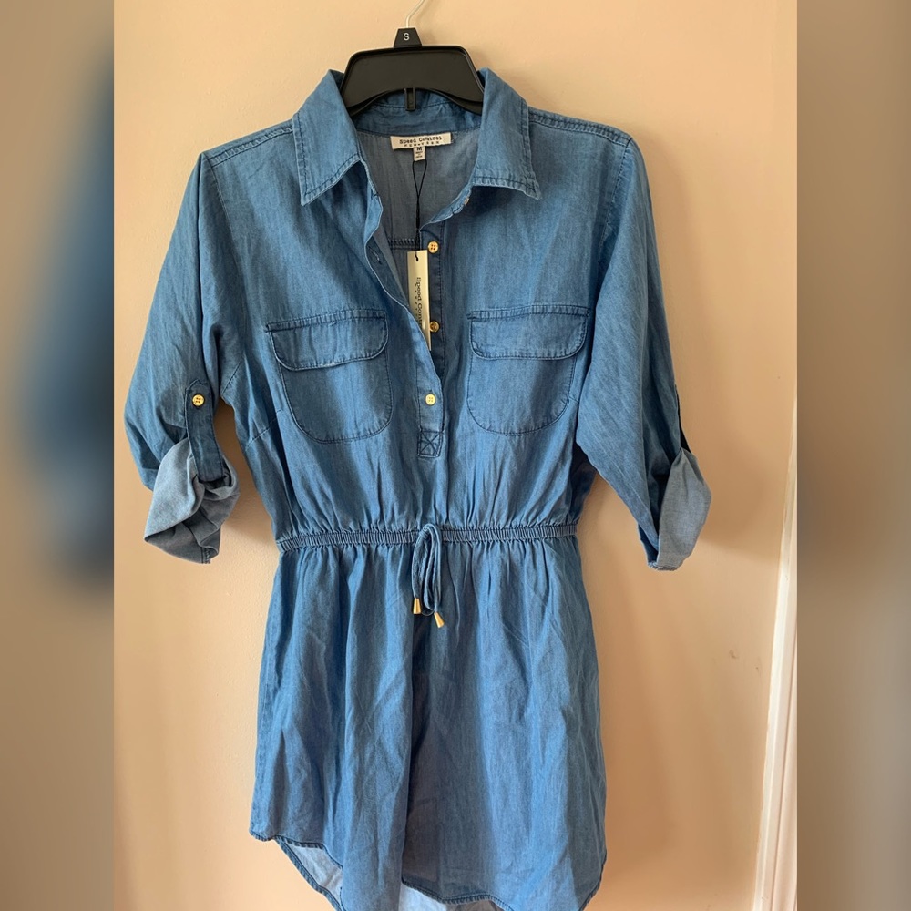 Speed Control Denim Dress